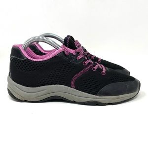 Vionic Emerald Walking Shoes Black Pink Womens‎ 7.5